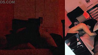 Wife's passionate sex with big cock surprises husband