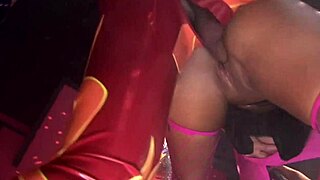 European Kinky Groupsex Orgy With Cage - Chains - Handcuffs And Cosplay - Stripclub Porn Xxx!!