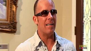 Knock On Door Leads To Rough Sex With Big Fake Tits Brunette