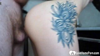 Filthy Step Sis Begs For Swift Kitchen Cock Pounding