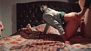 Homemade Mexican Student Babe First Time Uniform