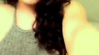 Is this sexy Brazilian's big ass and tits on webcam teasing you?