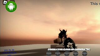 Is this Roblox whore ready to show off her big ass for wild sex?