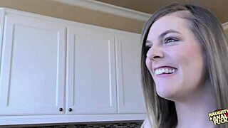 Horny Teen 18+ Deep Throat And Begs For More!