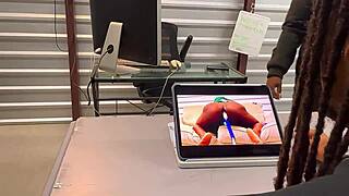 Teacher Sucking Monster Cock In Classroom