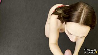 benefit monkey lily bell tempts and ends up chatting with her baby face and blue eyes