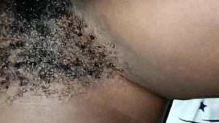 fucking sexy petite ebony with hairy wet pussy