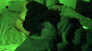 He records fucking shy stepdaughter in her room