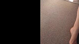 My huge fat clit is so wet and shaved, I love showing it close up with pussy lips.