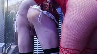 brunette with big ass fucks student in missionary