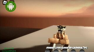 Is this Roblox whore ready to show off her big ass for wild sex?