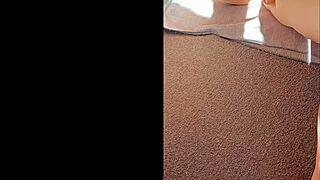 My huge fat clit is so wet and shaved, I love showing it close up with pussy lips.