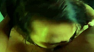 Is Tia Camila sucking her stepson while husband showers?