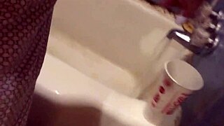 Hottie Sasha sucks out every drop of my cum.