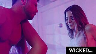 Wicked - Hot Threesome With Blonde & Brunette In Alternate Reality?