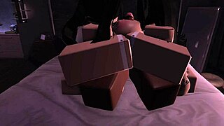 Mating Season For Two Bunnies Involves Rough 3some With Big Black Cock And Creampie