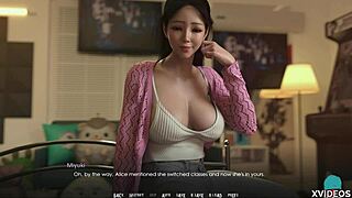 Love and temptation unfolds in a seductive roleplay