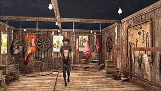 Exploring slutty and tease fashion in fallout 4 for fun.