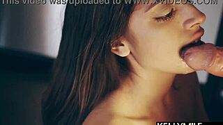 Hey, Girl Uses Throat And Huge Tits To Milk Big Dick Then Gets Fucked - Ella Knox