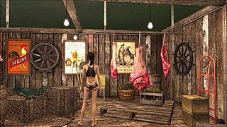 Exploring slutty and tease fashion in fallout 4 for fun.