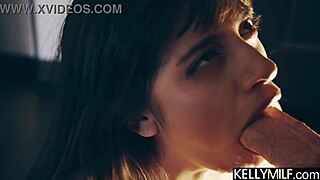 Hey, Girl Uses Throat And Huge Tits To Milk Big Dick Then Gets Fucked - Ella Knox