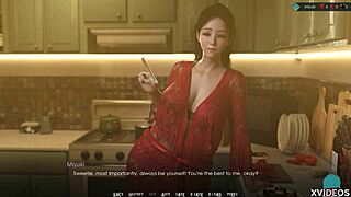 Love and temptation unfolds in a seductive roleplay