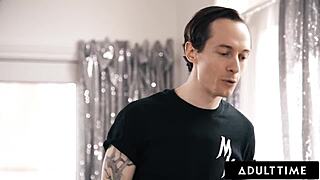 Happy ending not enough? Karlee grey rides big cock to relax