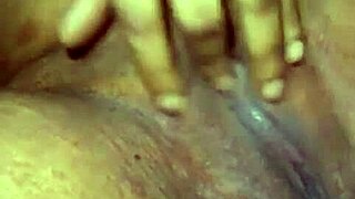 Her Wet Pussy And Ass Spread Wide With Big Clit On Legs