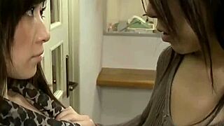 Hot Japanese Lesbians Engage In Muff Diving Pussy Asian Milf Lesbian Kissing Lick Japanese Cunilingus Action