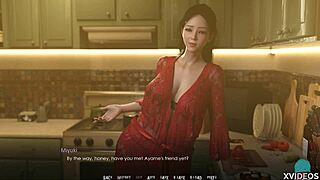 Love and temptation unfolds in a seductive roleplay