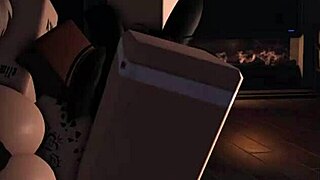 Mating Season For Two Bunnies Involves Rough 3some With Big Black Cock And Creampie