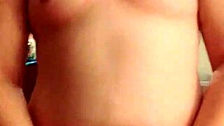 all-ass-april starts with a big black cock facial, sucking and getting cum on her face.