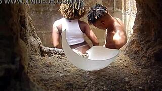 german girl apologizes, you can't have sex right here in public