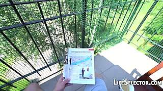 Julia red screams 'fuck my ass harder!' in pov anal