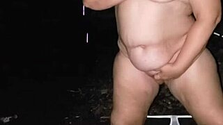 Big Titty Milf Rips Clothes And Strips Outdoors While Masturbating