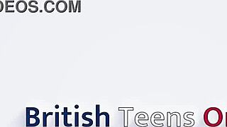 Does gorgeous British 18 year old Ellie get teased and edged?