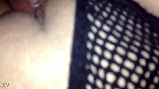 My Wife's Shaved Pussy Looks So Wet And Hairless In Close Up Sex