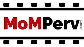 blonde milf masturbates pussy in front of stepson