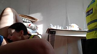 Hot Police Lesbian Threesome with Orgasms!!