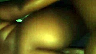 Big booty BBW sucks and rides black cock deepthroat