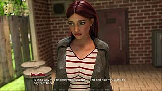 Explorando dentro de Jennifer 44 en el juego