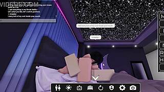 throat goat enjoys submitting and giving head during roblox play