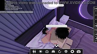 throat goat enjoys submitting and giving head during roblox play