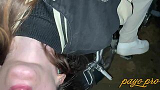 Will this shy girl swallow your monster cock in the car?