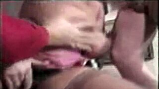 Mature Ebony Juggs Gangbang