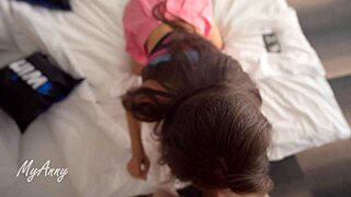 my hot stepsister loves being a little slut in homemade scenes