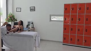 My wife takes me to the doctor and ends up having sex with the doctor and the toilet boy.