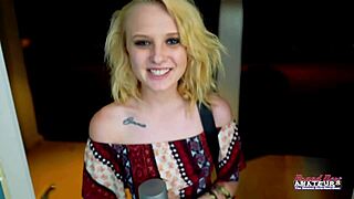 Bonnie Wolf Banged Hard and Swallows Cum After Deepthroat