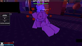 Oh wow, spooky bunny gets bred during halloween 😈