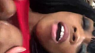 Fresh Face Ebony Milf Feels The Italian Pound Machine Interracial Pussy Pounding POV Sex And Cumshot Powerload Climax